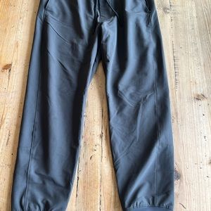 Abercrombie and Fitch joggers, black, adult small